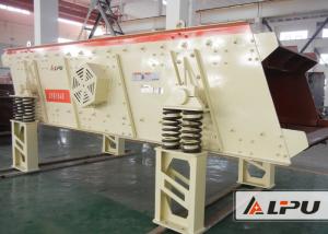 China Professional Copper Ore Vibratory Screener With Ring - Grooved Lock Bolt on sale