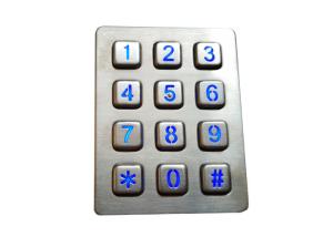 China 150mA Dot Matrix Embedded Mechanical Keyboard 12 Keys wholesale