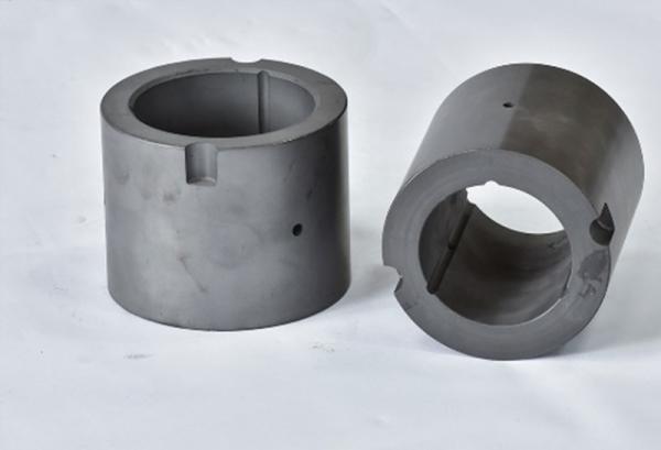 Quality SILICON CARBIDE BUSHING FOR PUMP,HIGH STRENGTH AND MODULUS OF ELASTICITY, COUPLED WITH HIGH THERMAL CONDUCTIVITY for sale