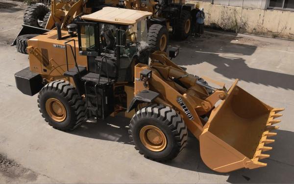 Quality Compact Wheel Loader 5 Ton , Bucket Front End Loader 162kw Power for sale