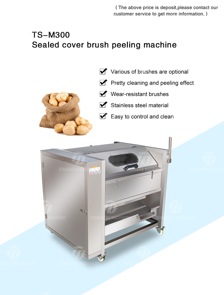 180KG Manufacturers R & D large, medium and small brush cleaning machine automatic sea cucumber cleaning machine