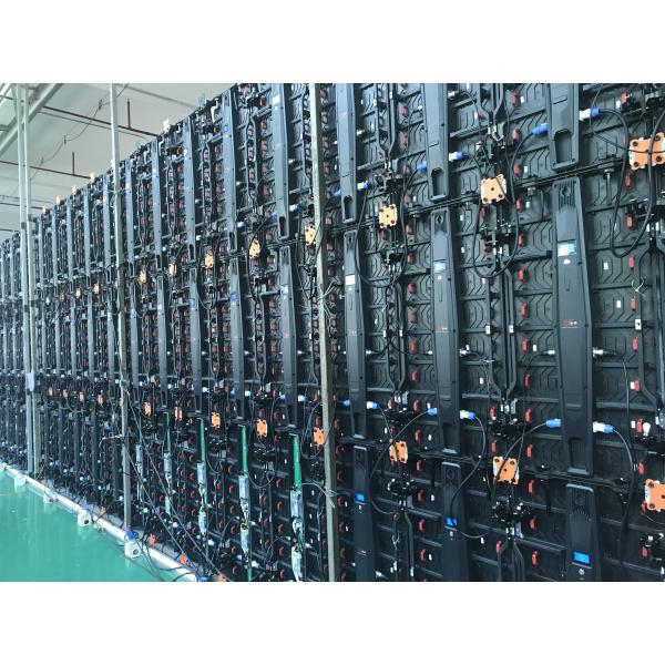P3.91 P4.81 Rental Pixel Led Panel Module SMD2121 Black Indoor / Outdoor