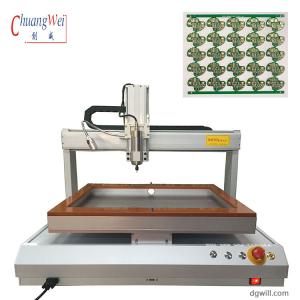 China Precision PCB Router Machine With plusmn 0.02mm Drive System Repeatability wholesale