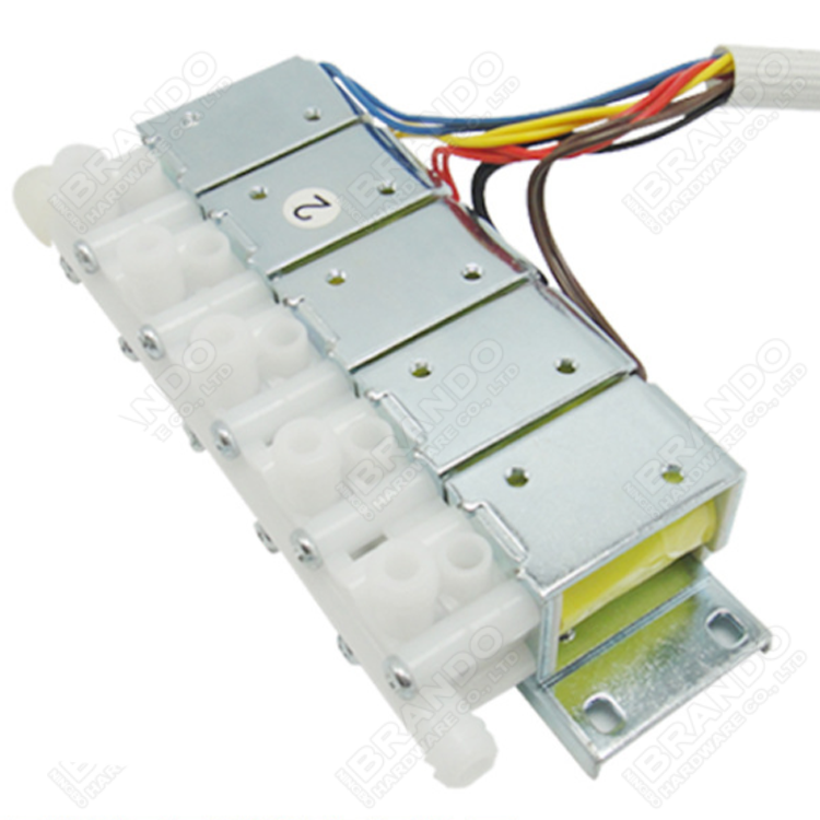 2 Way Normally Closed Plastic Micro Air Solenoid Valve 6V 12V DC
