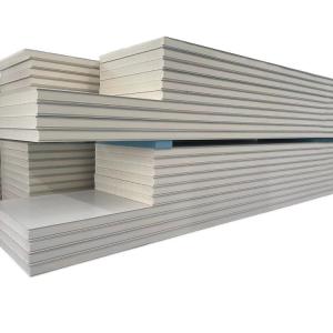 RAL Color Polyurethane Foam Board With 35-40kg/M3 Density Polyurethane Foam Core