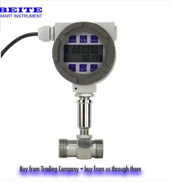 Quality High Pressure Turbine Flow Meter Sensor Turbine Gas Meter for sale