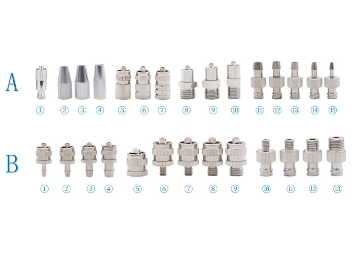 China High-quality pressure-resistant metal dispensing syringe metal adapters wholesale
