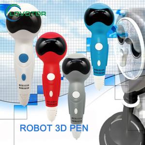 a kind of new printing pen robot 3d drawing pen with 1000mah built in power and external power