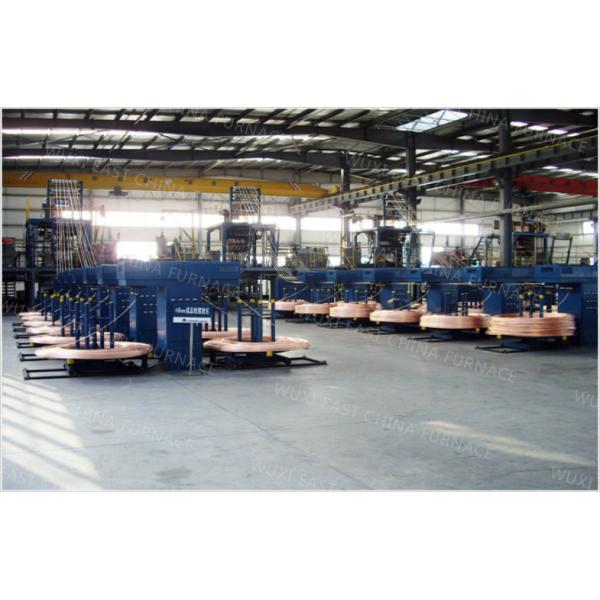 Cooper Brass Bronze Upward Continuous Casting Machine 2000mt Capacity
