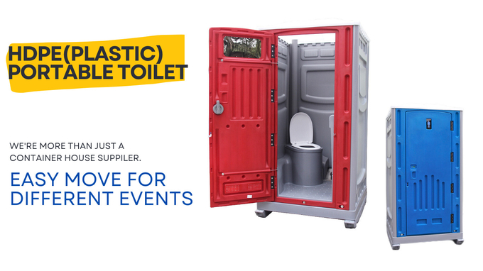 Temporary HDPE Portable Toilet