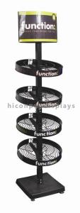China 2-way Custom Wine Display Stand Merchandising Store Fixtures wholesale