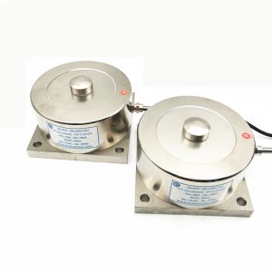 China Hermetically Sealed Load Cell 100t Button Compression Load Cell wholesale