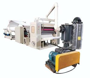 China 230x230mm Z-Fold Hand Towel Machine Glue Lamination Point To Point Emboss wholesale