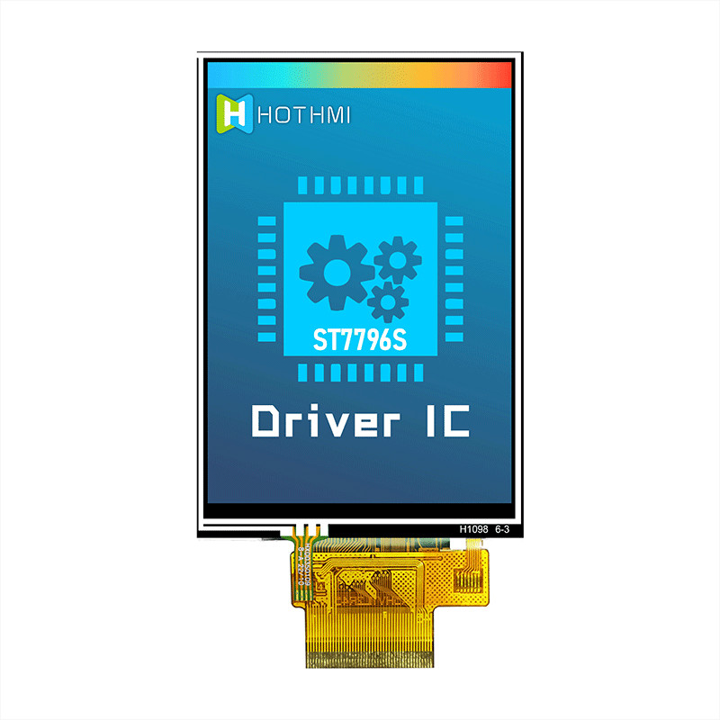 Practical 3.3V 3.5" TFT LCD Module , 45PIN Capacitive LCD Display TFT-H035A5HVTST2R45
