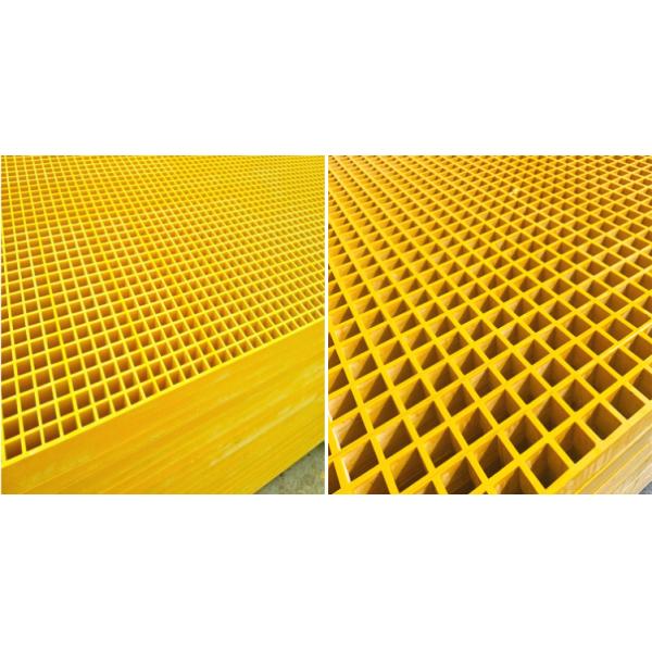 Long Life Fiberglass FRP Car Wash Trench Drain Grating Frp Drainage Grating Floor Panel
