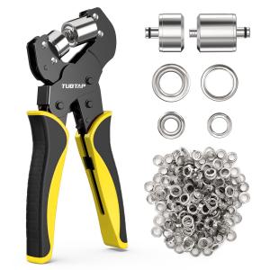 China ISO Multipurpose Grommet Tool Kit Pliers Practical 500pcs Replacement Head wholesale