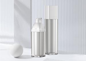 Acrylic Airless Pump Bottle 15ml 30ml 50ml Pp Inner Bottle For Cosmetic SR2159