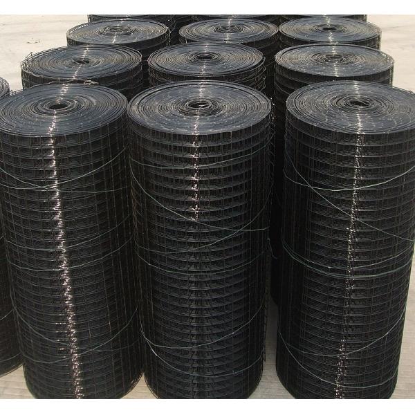 1/2'' 1'' Green color pvc coated black galvanized iron wire welded mesh roll