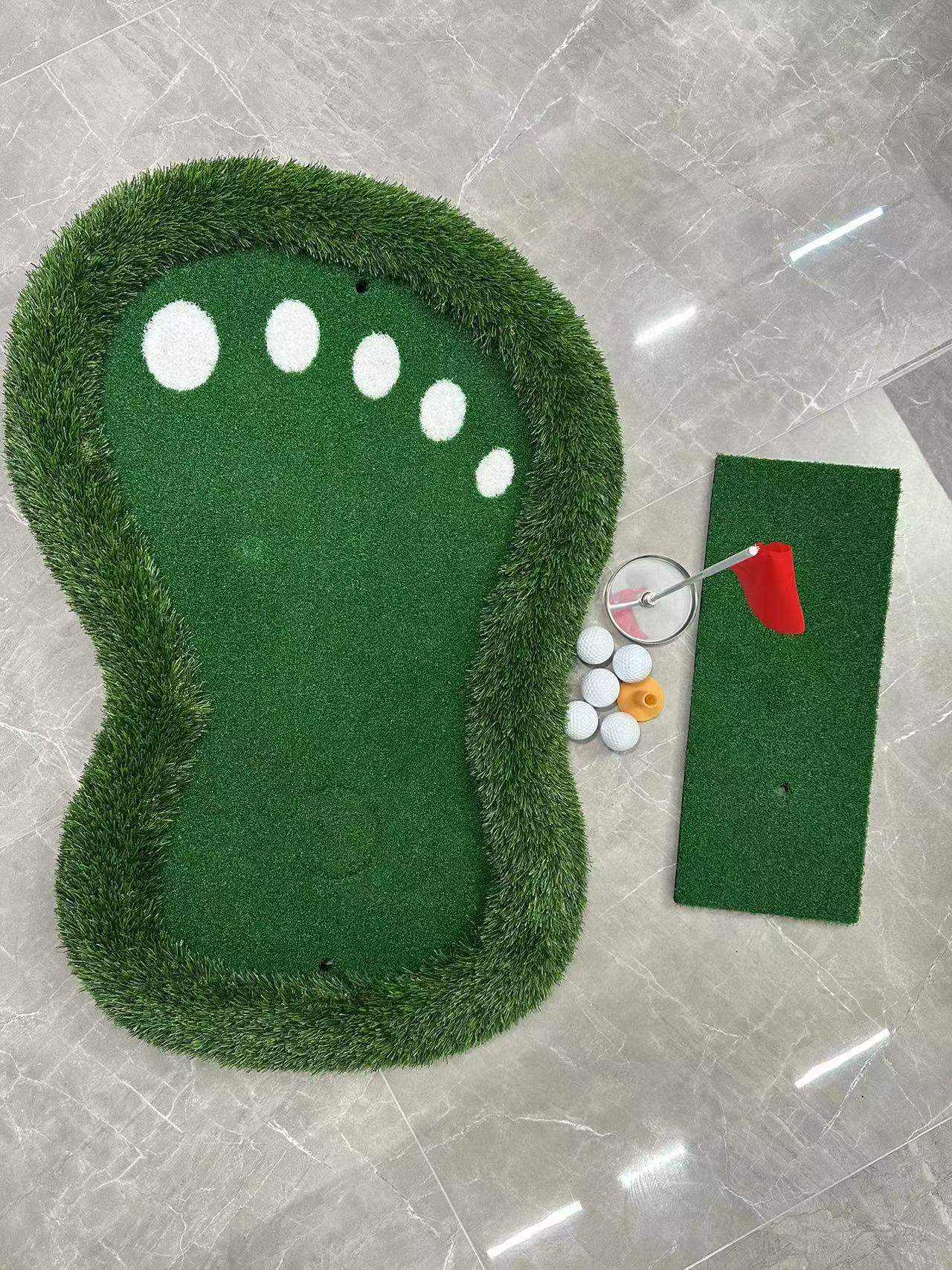 Pool Water Sport Training Golf Mat with Floating Design and Silk Screen Printing