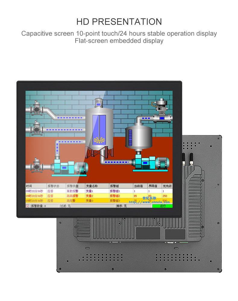 1920x1080 Capacitive Win7 Android Industrial Embedded Computer