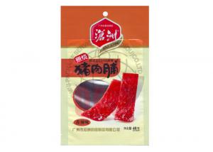 China Coated AL Laminated Snacks Packing Pouch For Dry Pork Slice wholesale