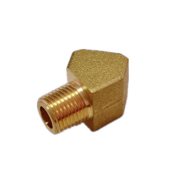 45 Degree Street Elbow Brass Pipe Fitting 1/8" NPT Female X 1/8" NPT Male