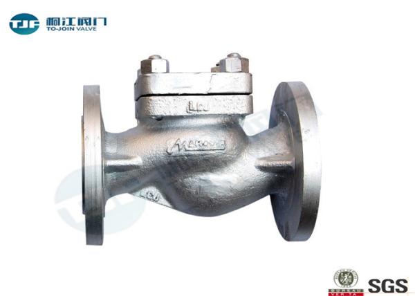 Quality Manual Stainless 304 Non Return Check Valve Flanged Connection Style for sale