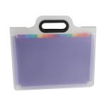12 Pocket A4 PP Folder Portable Waterproof and Convenient Index Storage Solution
