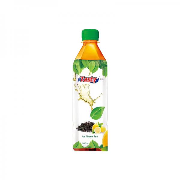 Quality 500ml 0.5L Aluminum Canning Green Tea Drink Bottle Zero Additives for sale