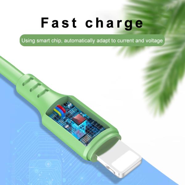 USB 2.0 Soft TPE USB A Micro / Typec C / Lightning Data Cable Customized