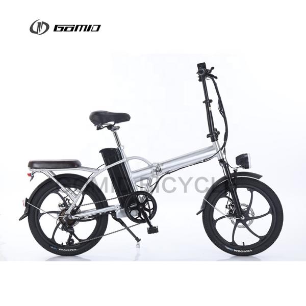 GOMID 500W 21Ah Foldable E Bike Electric Folding Bike 14 Ah 10.5Ah Lithium E-Bike