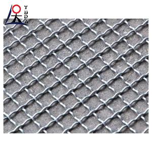China Galvanized Weaving Vibrating Screen Wire Mesh Lock Crimp Wire Mesh Square Mesh wholesale