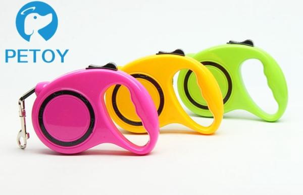 Quality Heavy Duty Retractable Pet Leashes Quick Release Basic Collars Type for sale