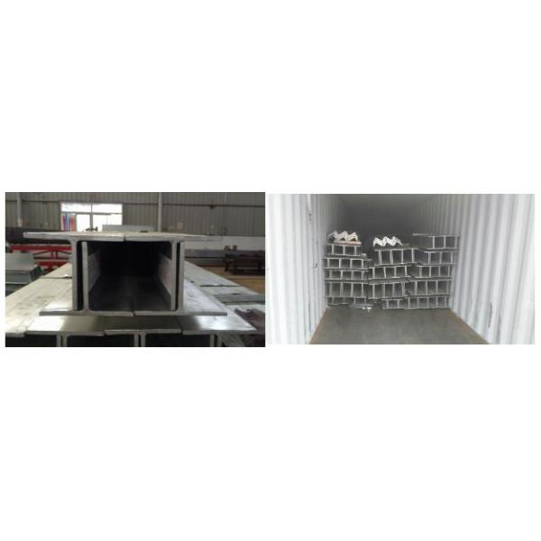 Customized Structural Steel Beams Special Shaped Profiles Recycled Reusable