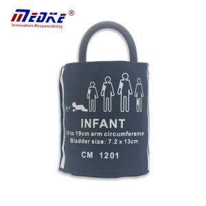 China Reusable Infant Single Tube NIBP Cuff Bladder ISO13485 With Bag wholesale