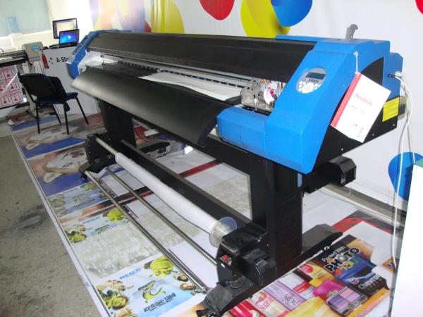 Quality 1.8M DX7 Head Epson Inkjet Printing Machine with CMYK Color for sale