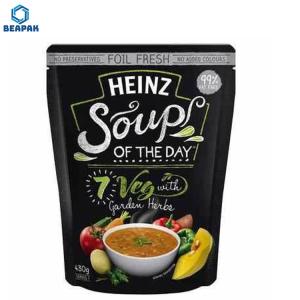 China Custom Printed Stand Up Zipper Microwavable Retort Pouches wholesale