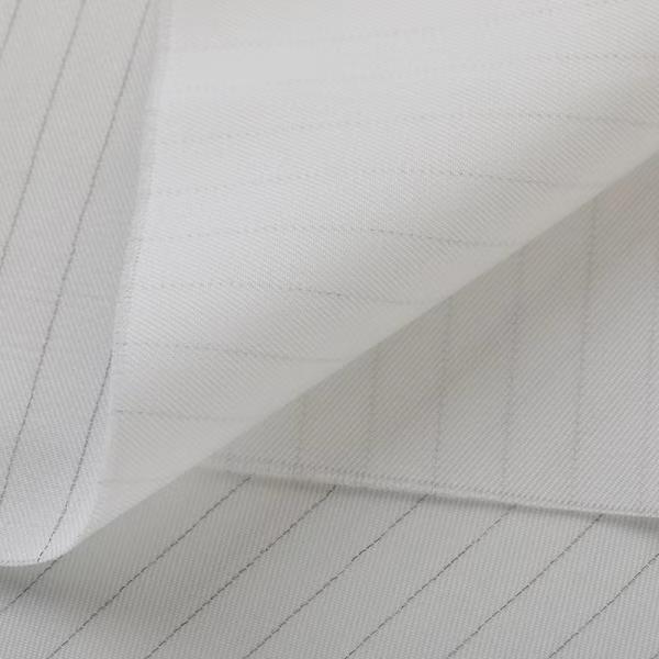 Cotton Antistatic ESD Fabrics Grid Polyester Static Dissipative Fabric