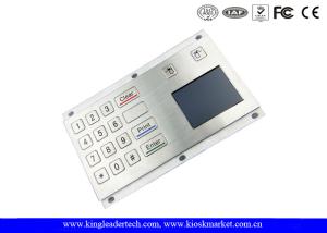 China Industrial Touchpad Metal Numeric Keypad Panel Mount For Workstations wholesale