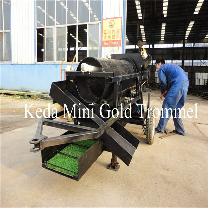 Ore Processing Gold Mining Machine Trommel Screen Rotary Vibrating Screen
