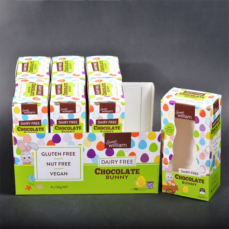 Retail Counter Top Custom Cardboard Display Boxes Using Recycled Material