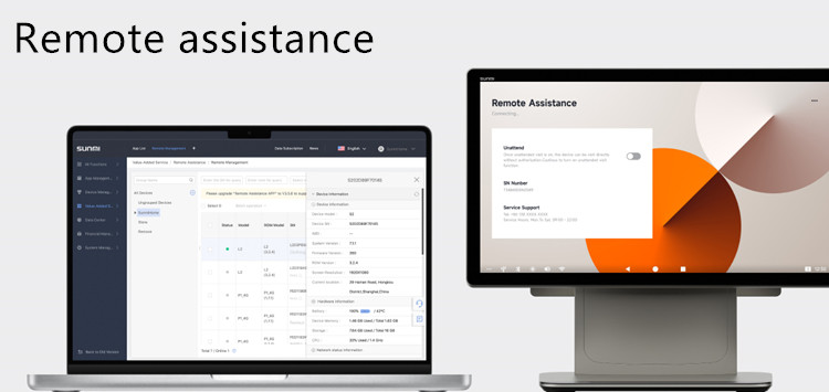 15.6 Inch Display Android POS Cloud Management Platform Multiple Languages Support For Device Management
