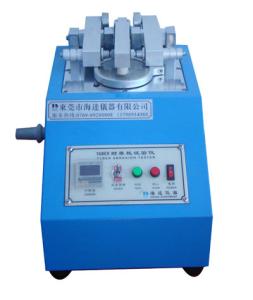 China Wear resistant Rubber Testing Machine , Leather &amp; Cloth &amp; Coating Abrasion Testing Equipment wholesale