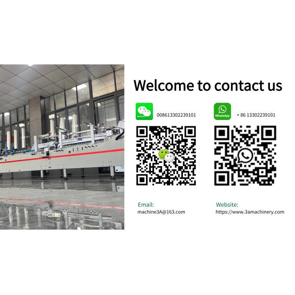 Easy to Operate CQT-900 Folding Boxes Machine Crash Lock Bottom Folder Gluer Machine Paper Folder Machine