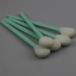 125mm Single Big Round Sponge Head Cleanroom Foam Cleaning Swab