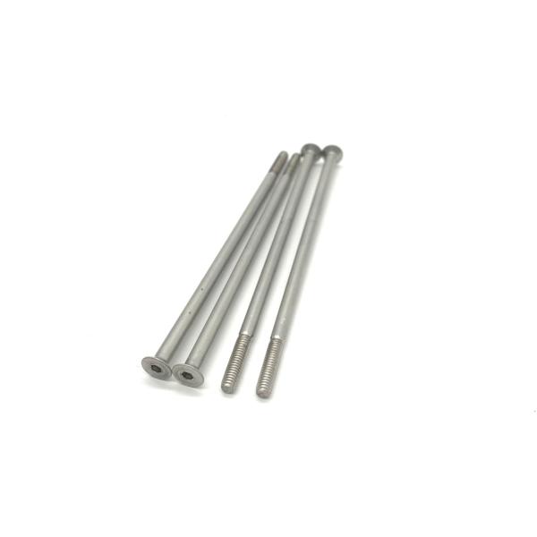 316 Stainless Steel Countersunk Head Hexagon Socket Screw Stainless Steel Extension Screws For Medical Equipment Countersunk Head Extra Long Machine Screws SUS316 Material M4x100
