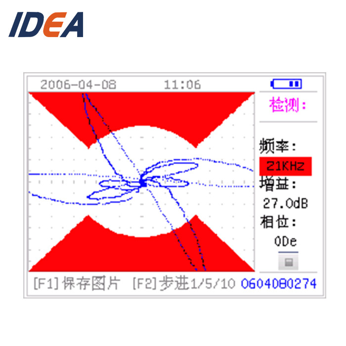 Real Time Eddy Current Testing Equipment Portable Restrain Jamming Signals