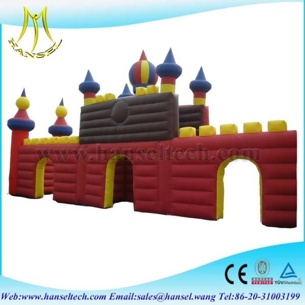 Quality Hansel best quality inflatable fun bounce house for kiddies wholesale for sale
