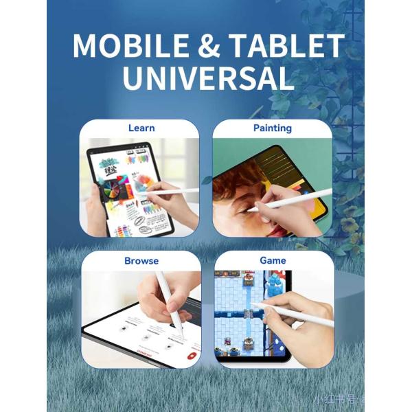 Drawing Wireless Stylus Pen Magnetic Attached Compatible With Android/IOS/Windows
