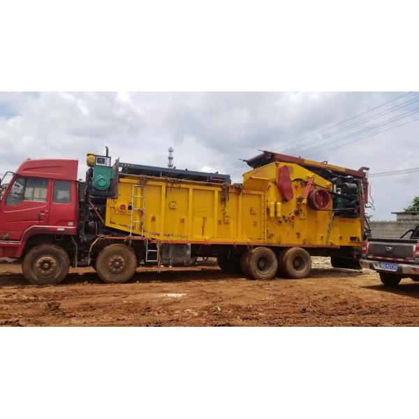 Large Wood Crusher Drum Wood Chipper, Mobile Diesel Wood Chipper Machine
